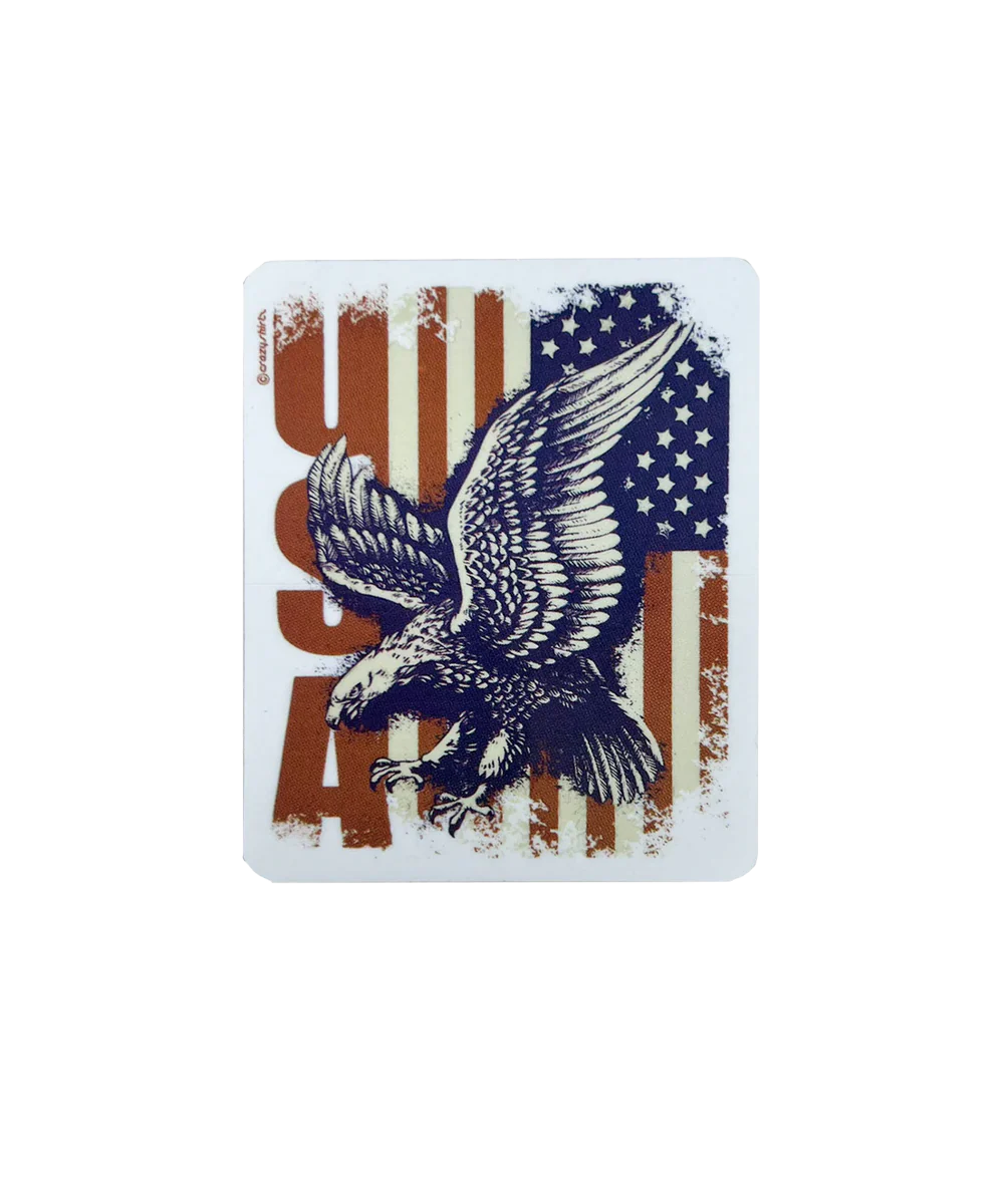 Eagle Flag - Sticker