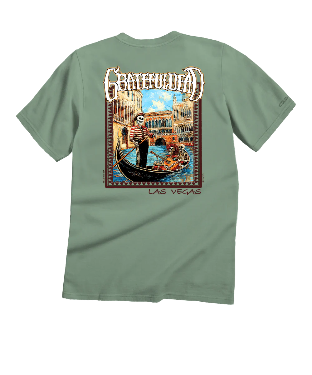 Grateful Dead Gondola Ride - Seaglass Short Sleeve Crewneck T-Shirt