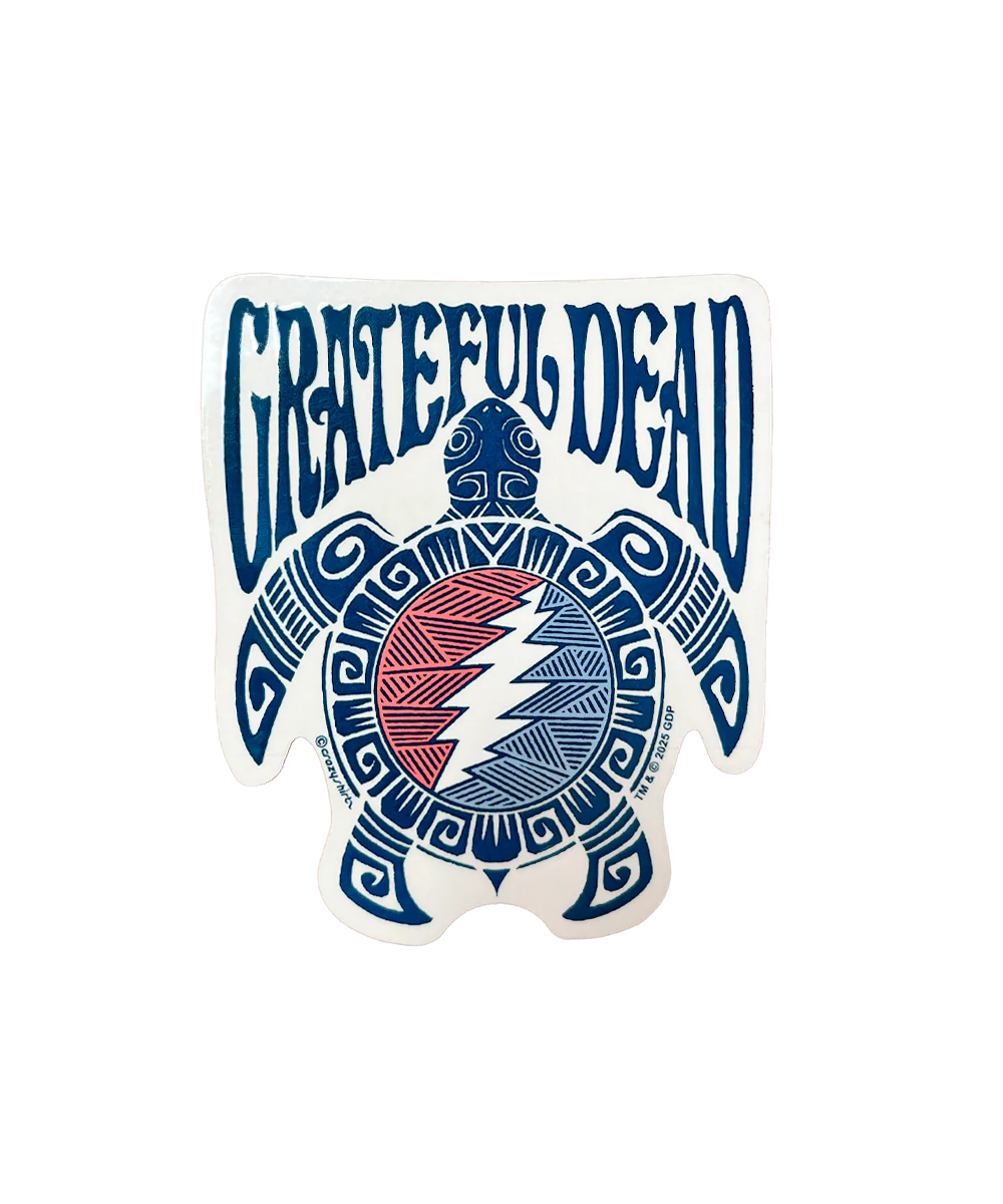 Grateful Dead Tribal Turtle - Sticker