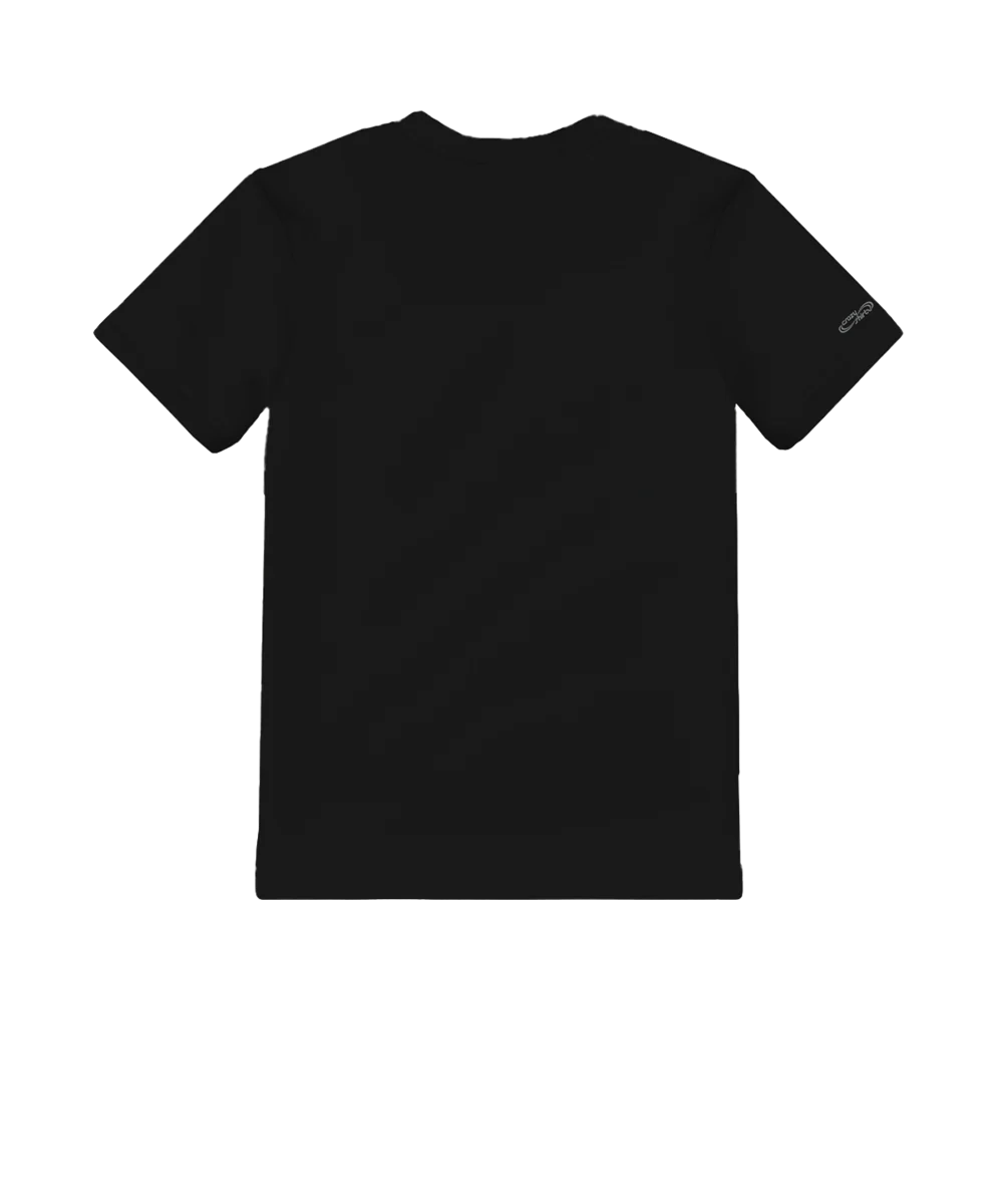 Bad Shark - Black Short Sleeve Crewneck T-Shirt - Image 4
