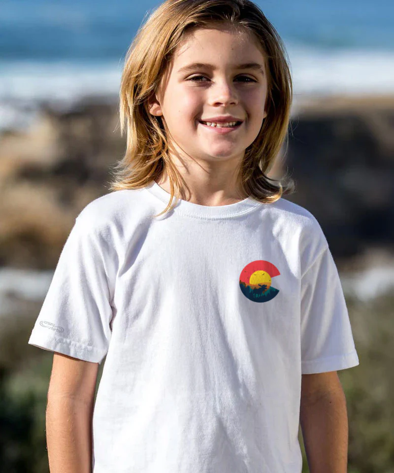 Colorado Moose - White Short Sleeve Crewneck T-Shirt - Image 3