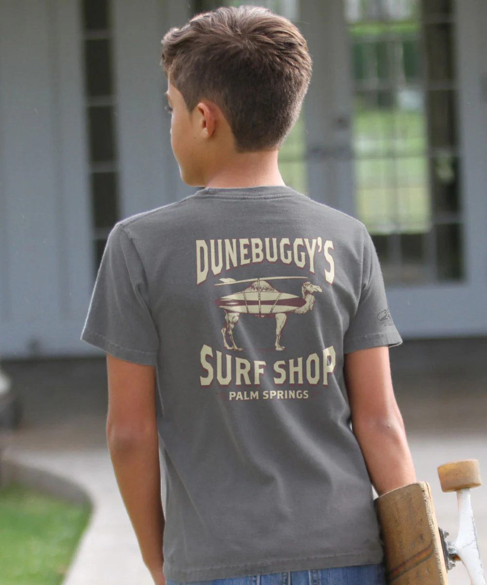 Dune Buggy Surf - Crater Dyed® Short Sleeve Crewneck T-Shirt - Image 3