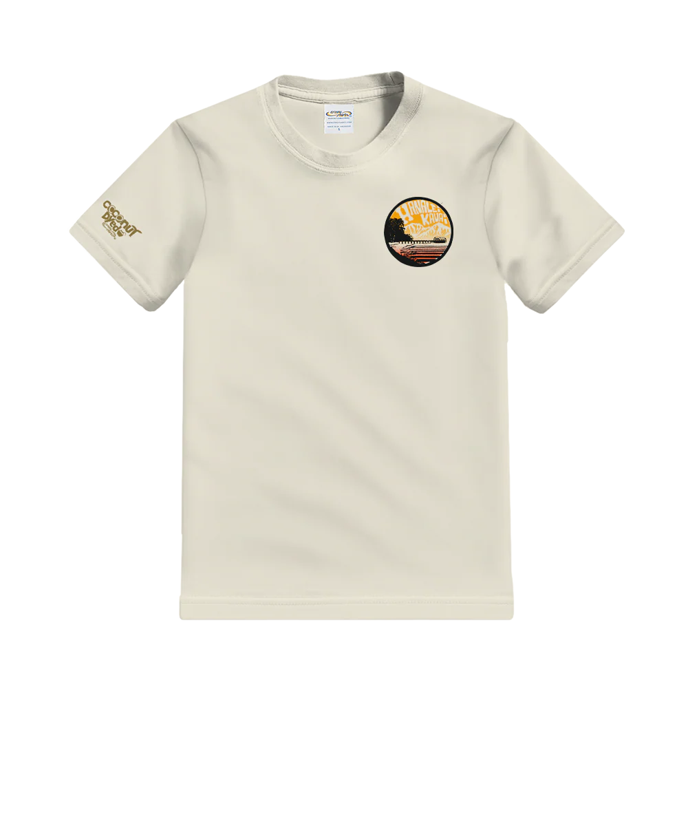 Hanalei Dream - Coconut Dyed Short Sleeve Crewneck T-Shirt - Image 4