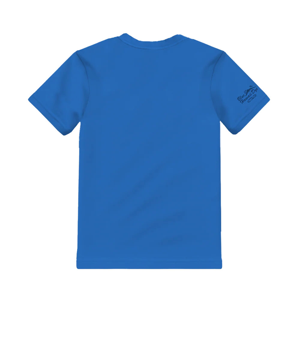 Honu Trio - Blue Hawaii Dyed Short Sleeve Crewneck T-Shirt - Image 4