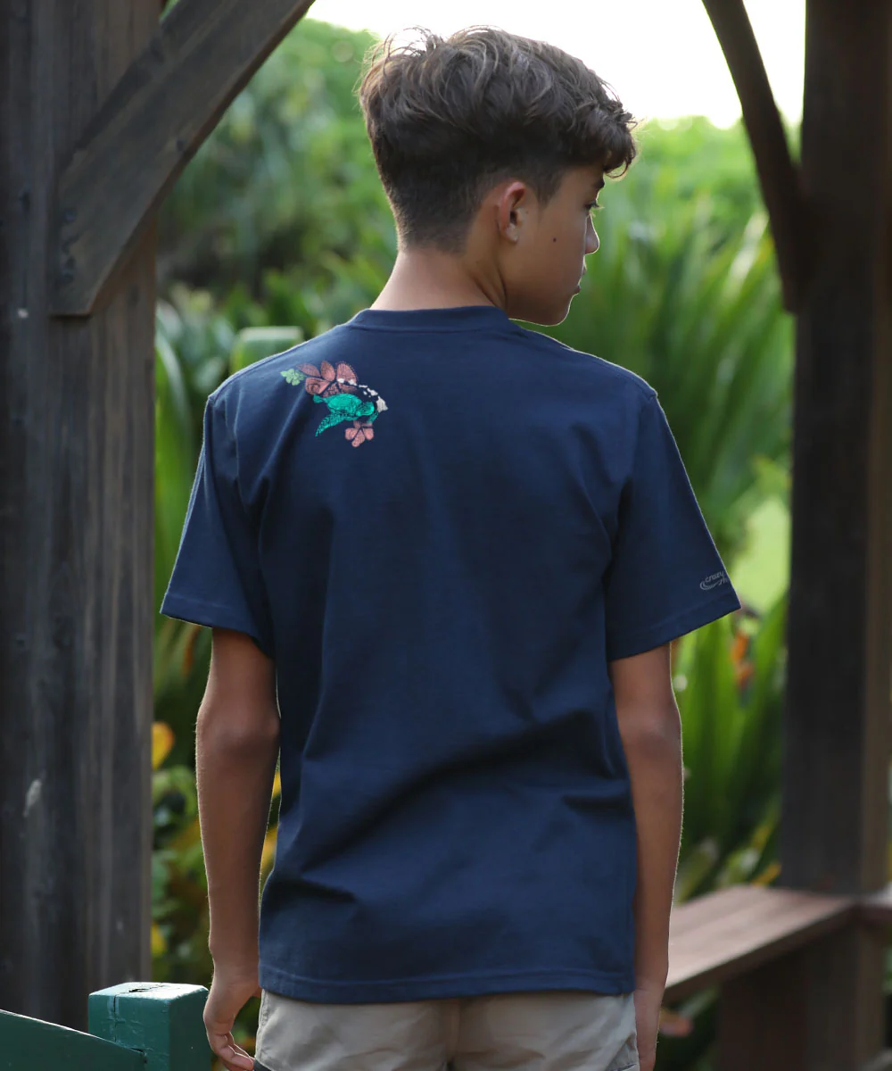 Island Honus - Navy Short Sleeve Crewneck T-Shirt - Image 3