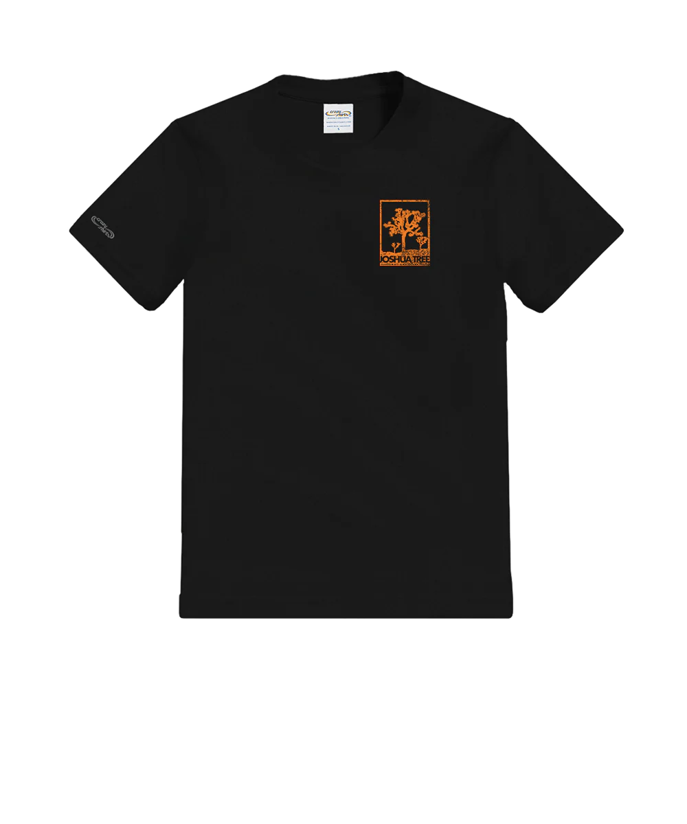 Joshua Tree - Black Short Sleeve Crewneck T-Shirt - Image 4