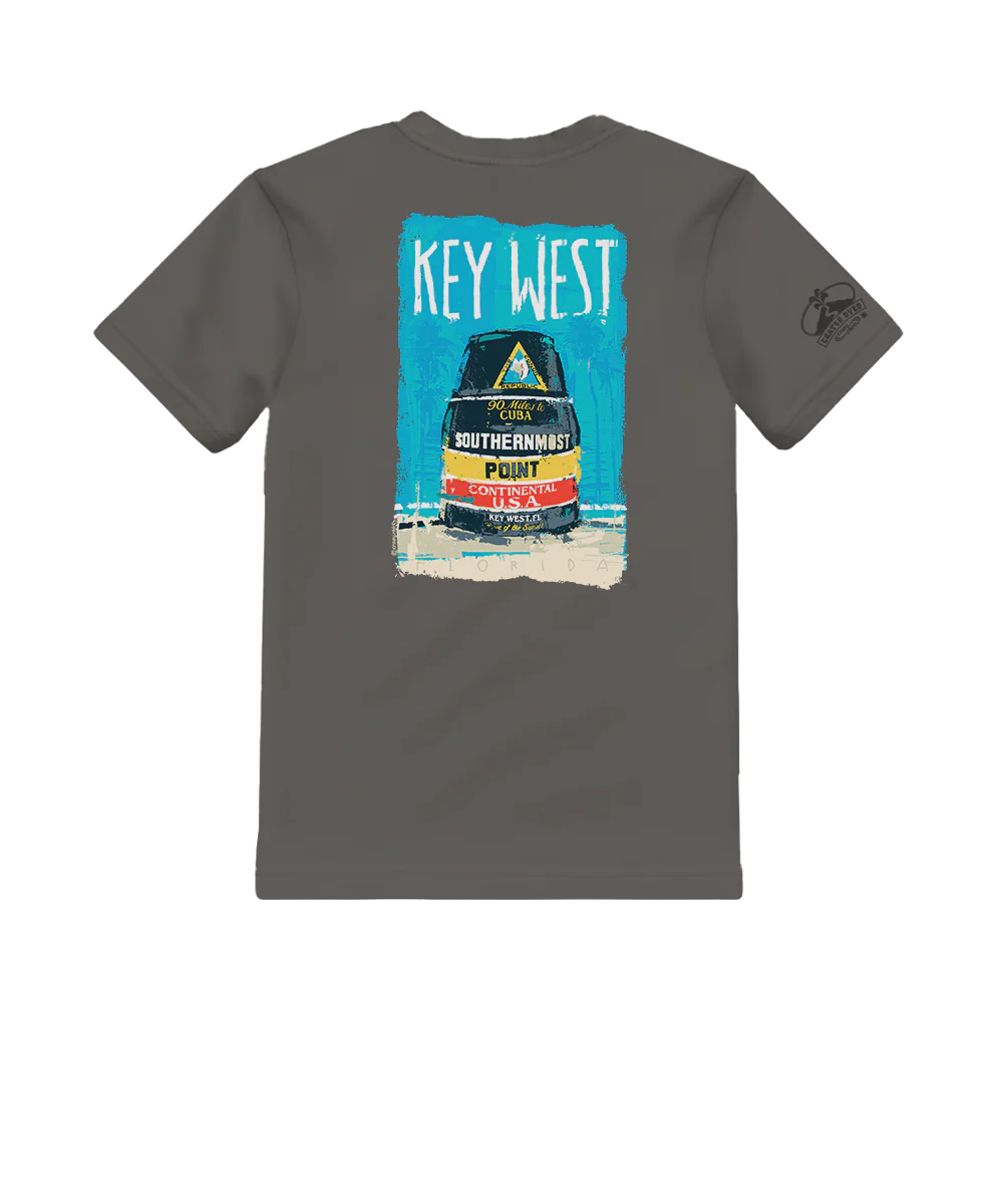 Painted Point - Crater Dyed® Short Sleeve Crewneck T-Shirt