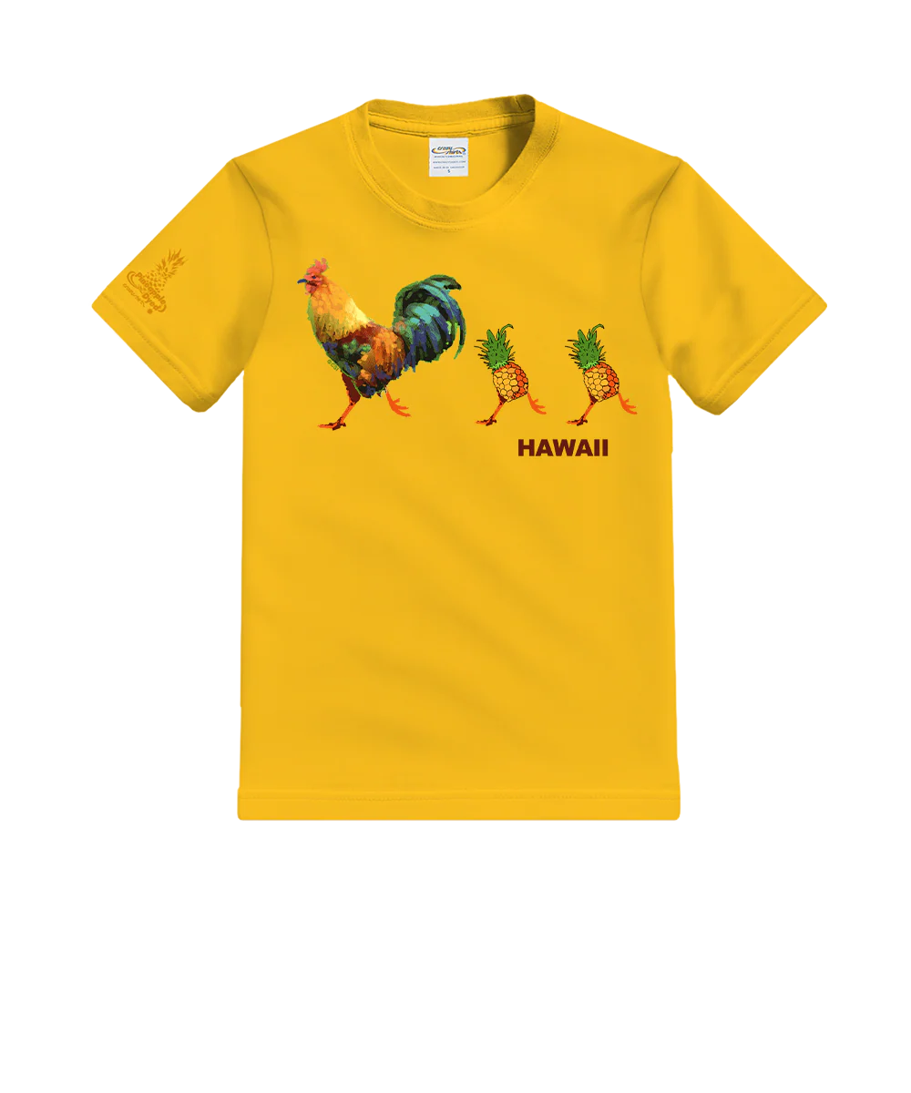 Pineapple Run - Pineapple Dyed Short Sleeve Crewneck T-Shirt