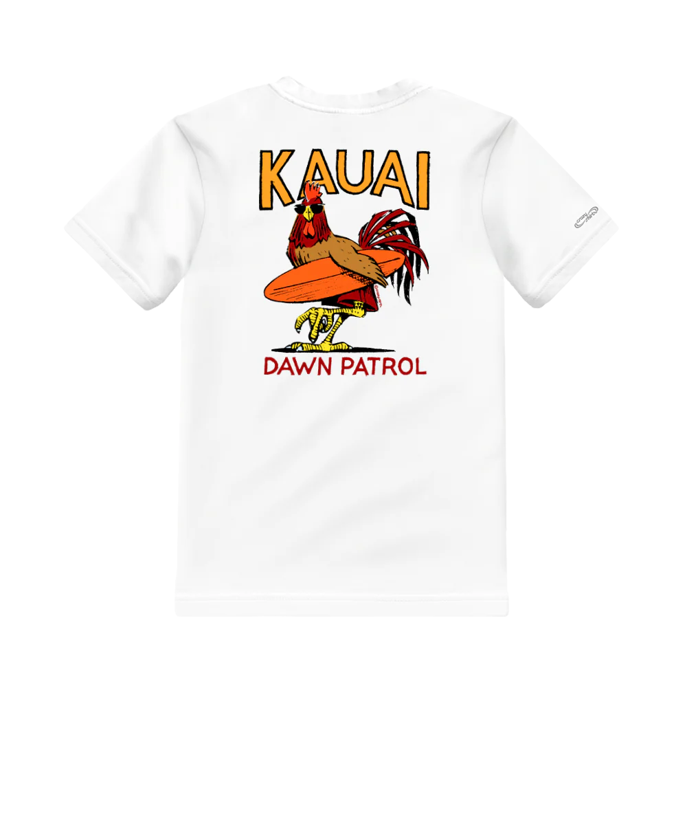 Poultry Patrol - White Short Sleeve Crewneck T-Shirt