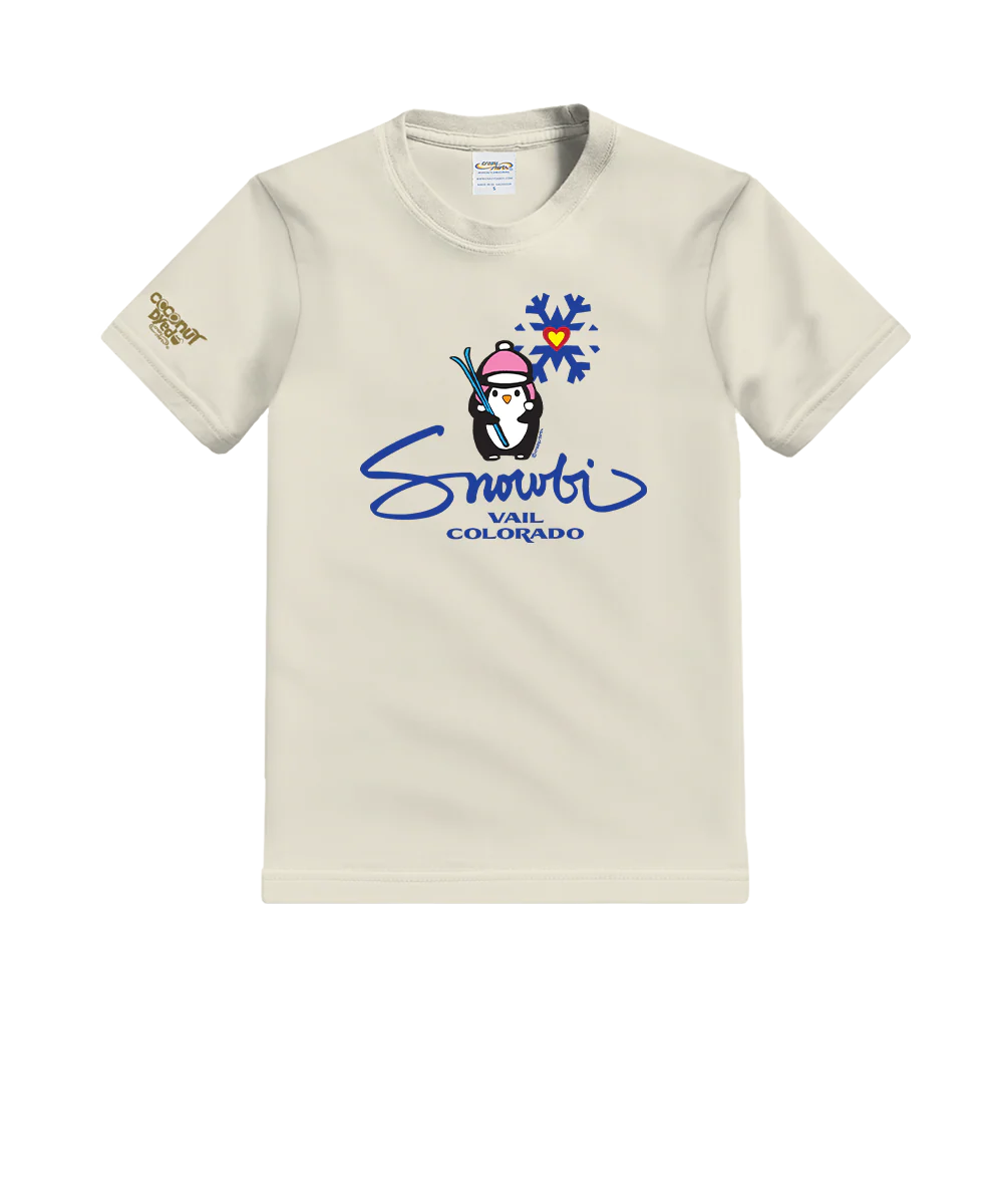 Snowbi - Coconut Dyed Short Sleeve Crewneck T-Shirt