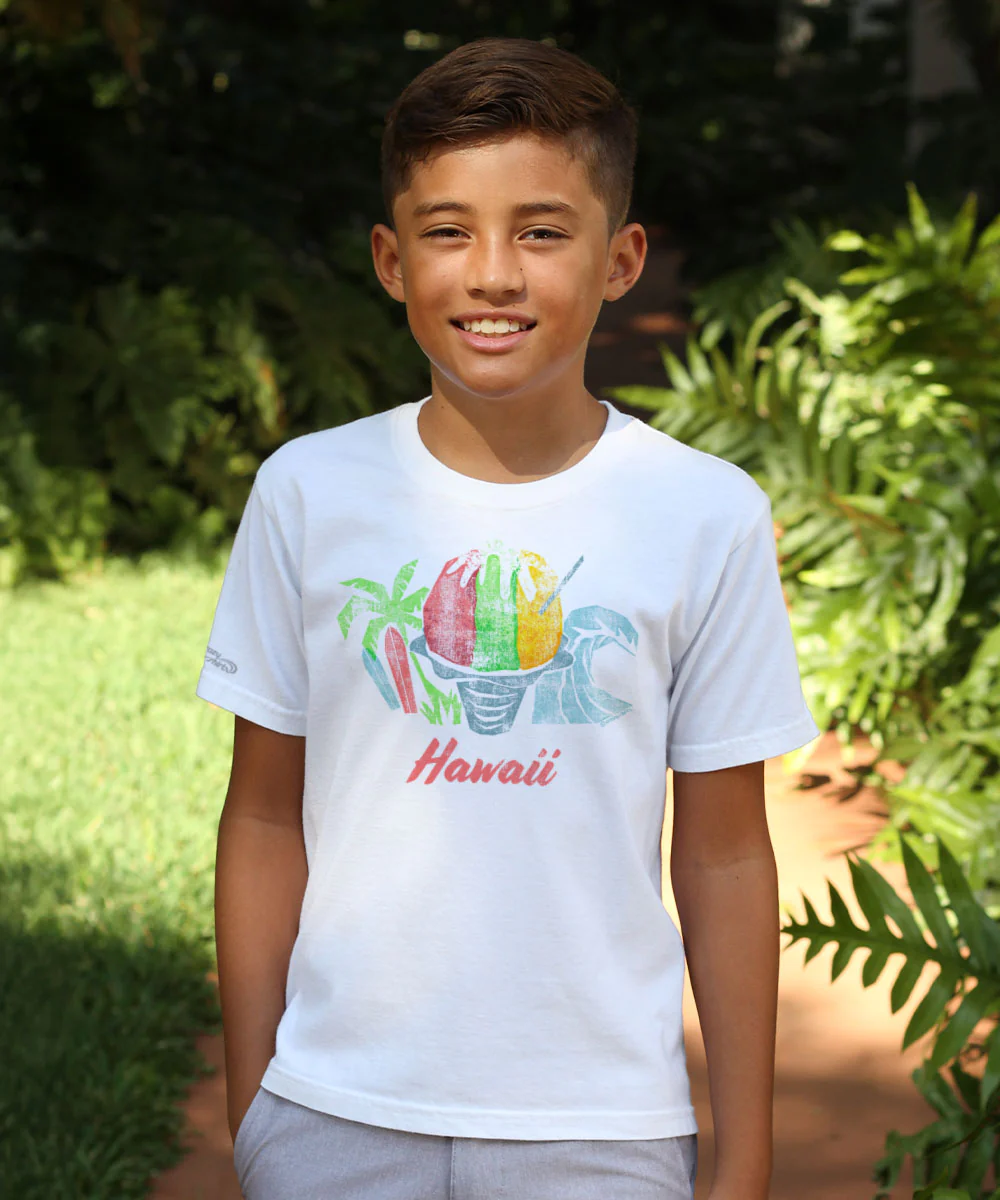 Vintage Shave Ice - White Short Sleeve Crewneck T-Shirt - Image 2
