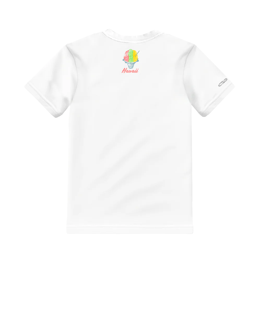 Vintage Shave Ice - White Short Sleeve Crewneck T-Shirt - Image 4