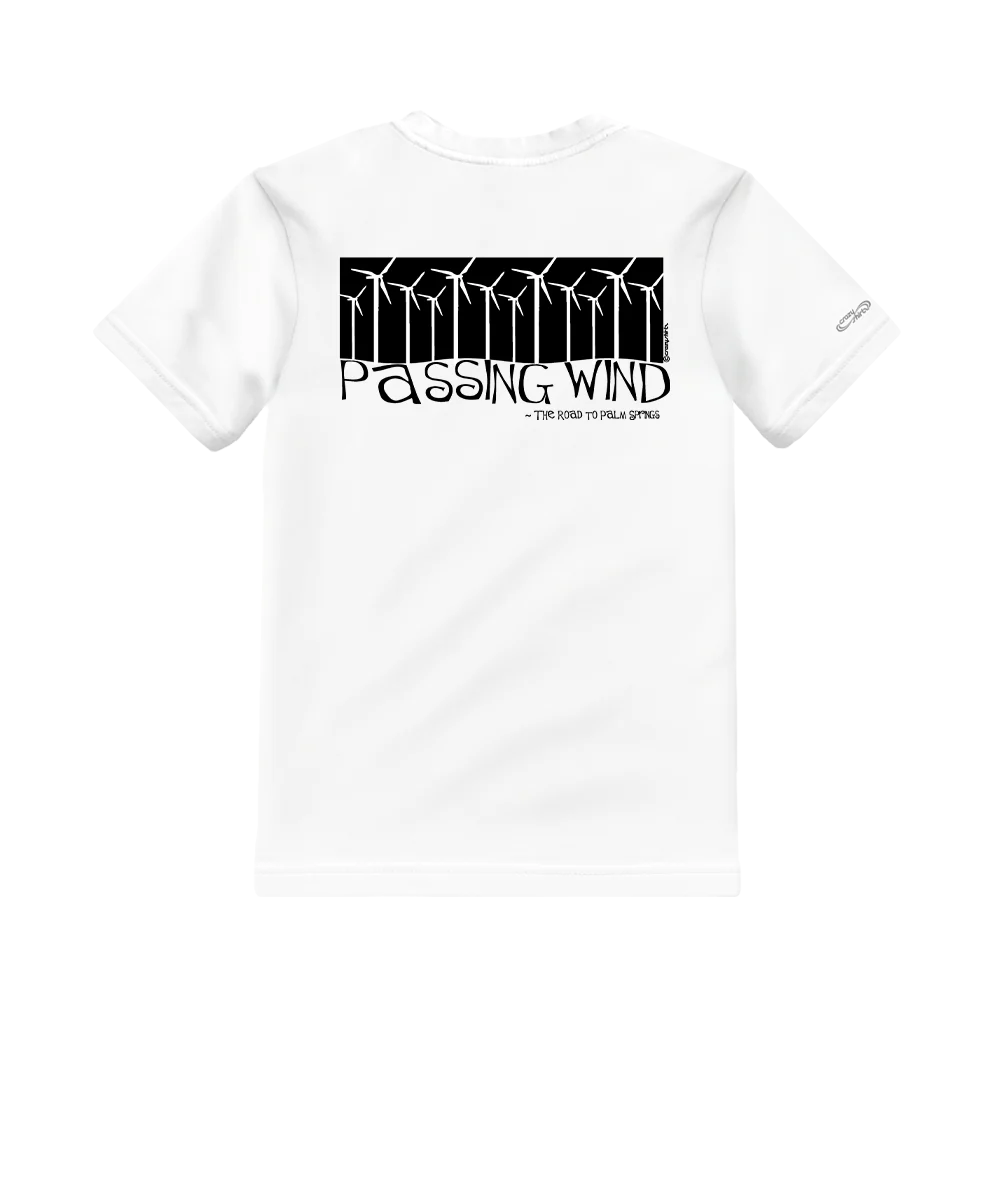 Windmills - White Short Sleeve Crewneck T-Shirt