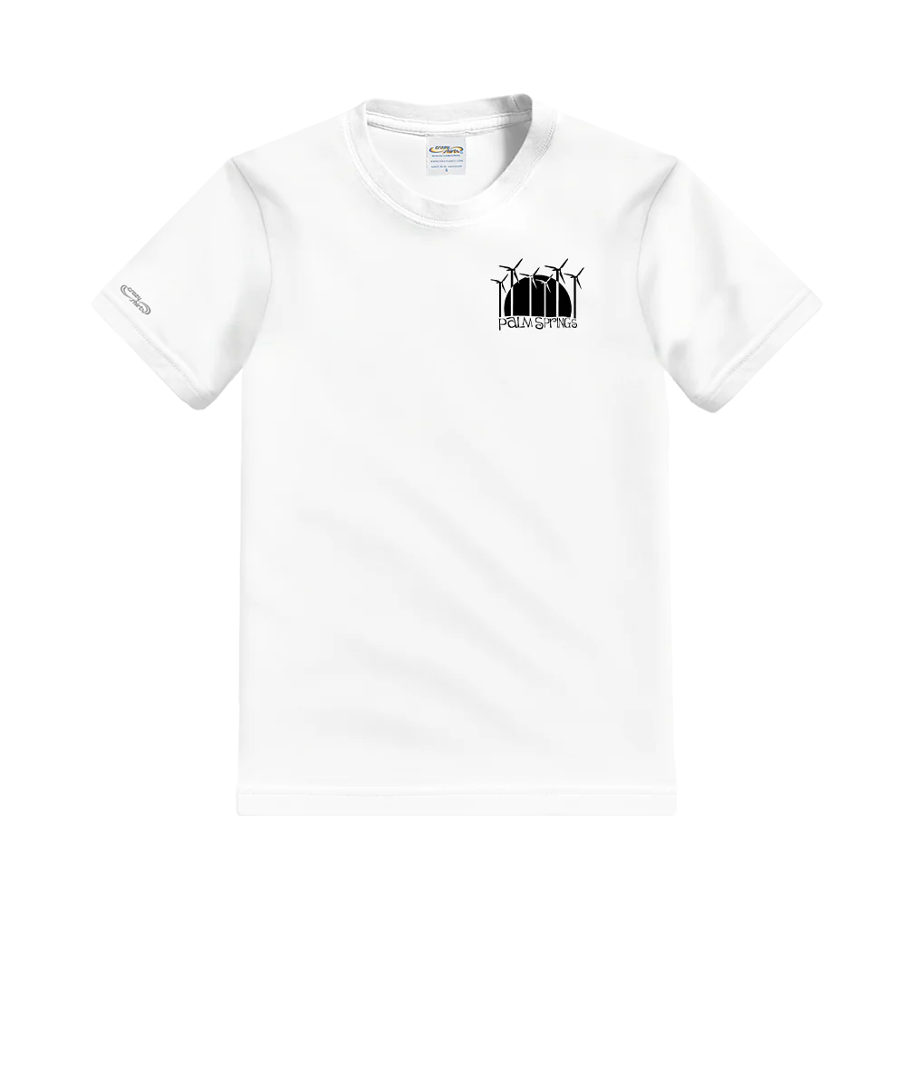Windmills - White Short Sleeve Crewneck T-Shirt - Image 4