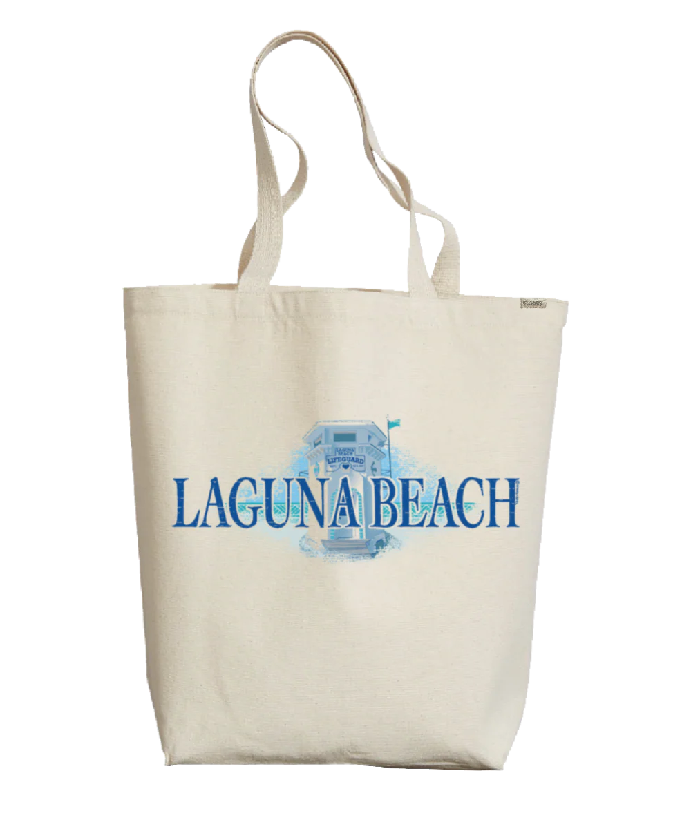 Laguna Beach Tower - Natural Weekend Tote