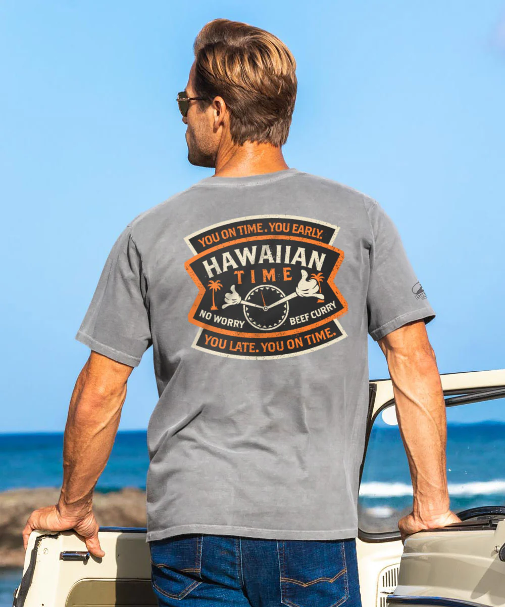 808 Time - Crater Dyed® Short Sleeve Crewneck T-Shirt - Image 2
