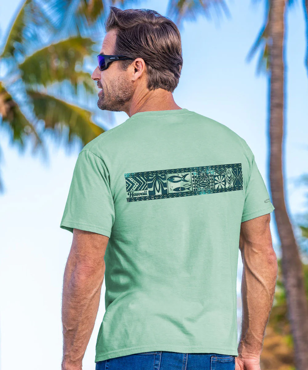 Akamu Band - Seaglass Short Sleeve Crewneck T-Shirt - Image 3
