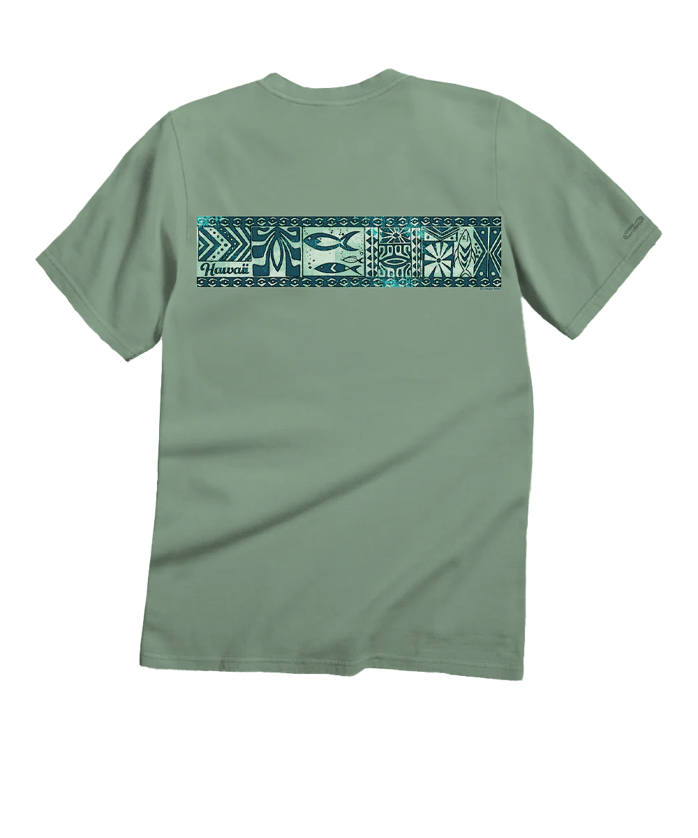 Akamu Band - Seaglass Short Sleeve Crewneck T-Shirt - Image 4