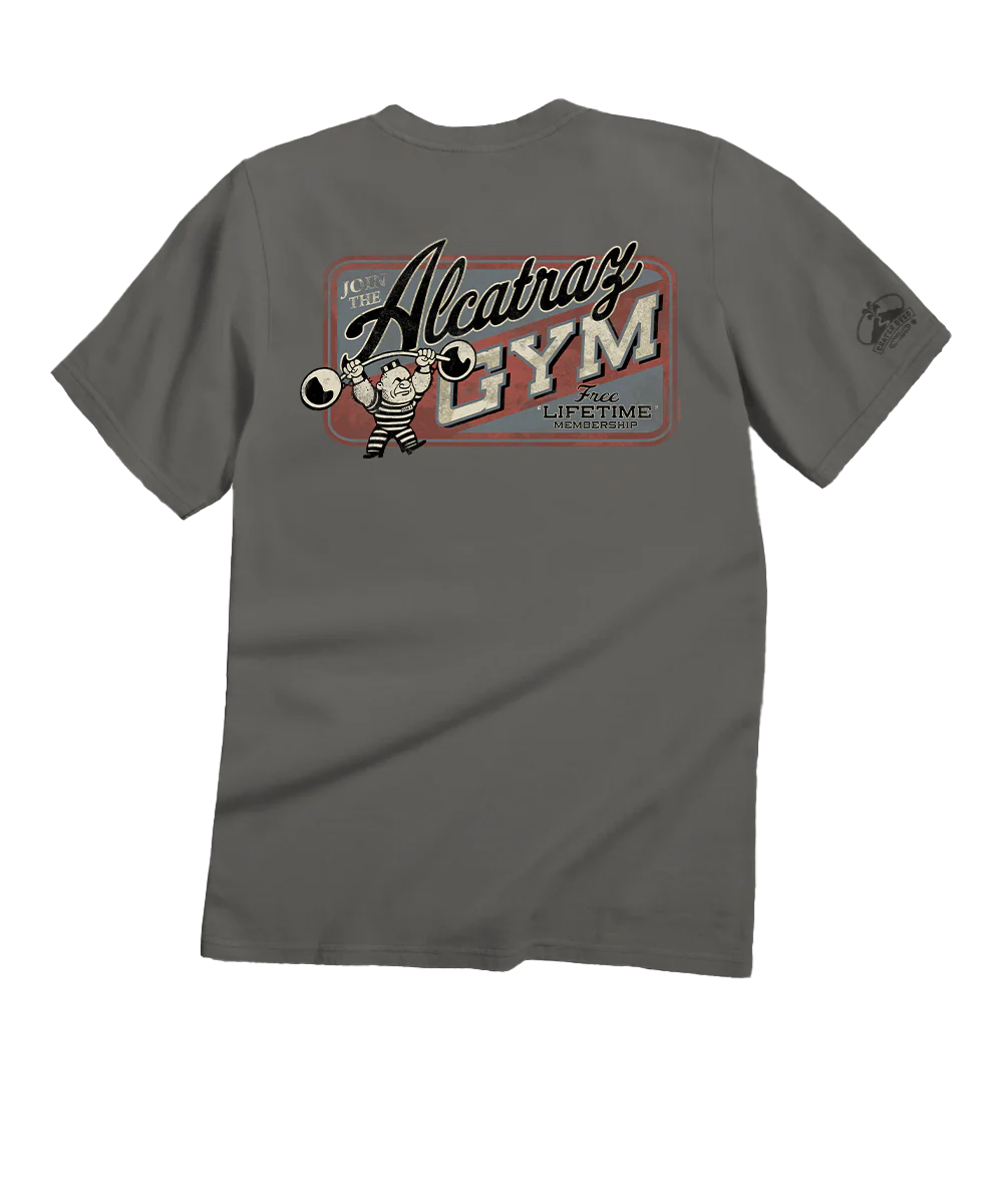 Alcatraz Gym - Crater Dyed® Short Sleeve Crewneck T-Shirt
