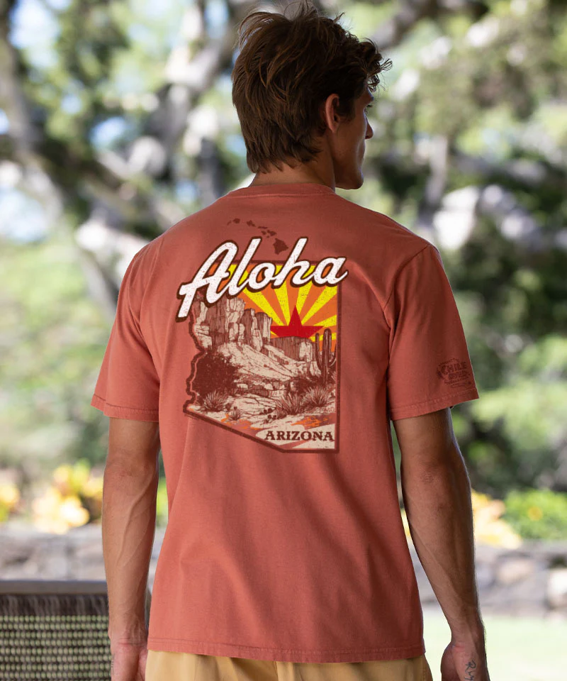 Aloha Arizona - Chile Dyed Short Sleeve Crewneck T-Shirt - Image 2