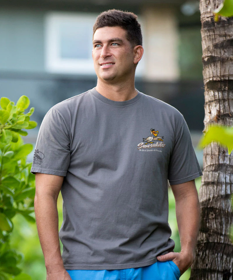 Bandito Of Sausalito - Crater Dyed® Short Sleeve Crewneck T-Shirt - Image 3