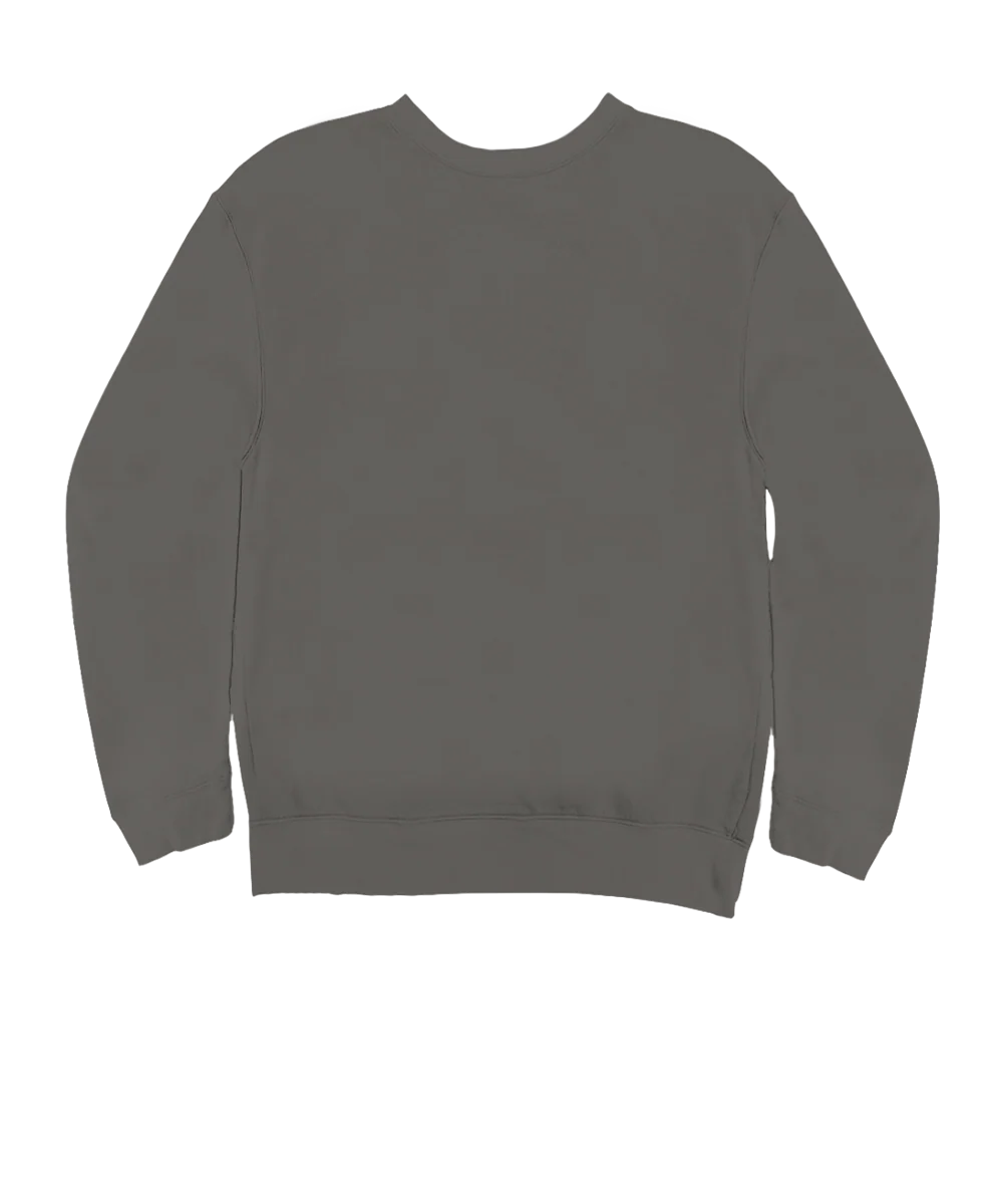Big Island Kilauea - Crater Dyed® Long Sleeve Sweatshirt - Image 4