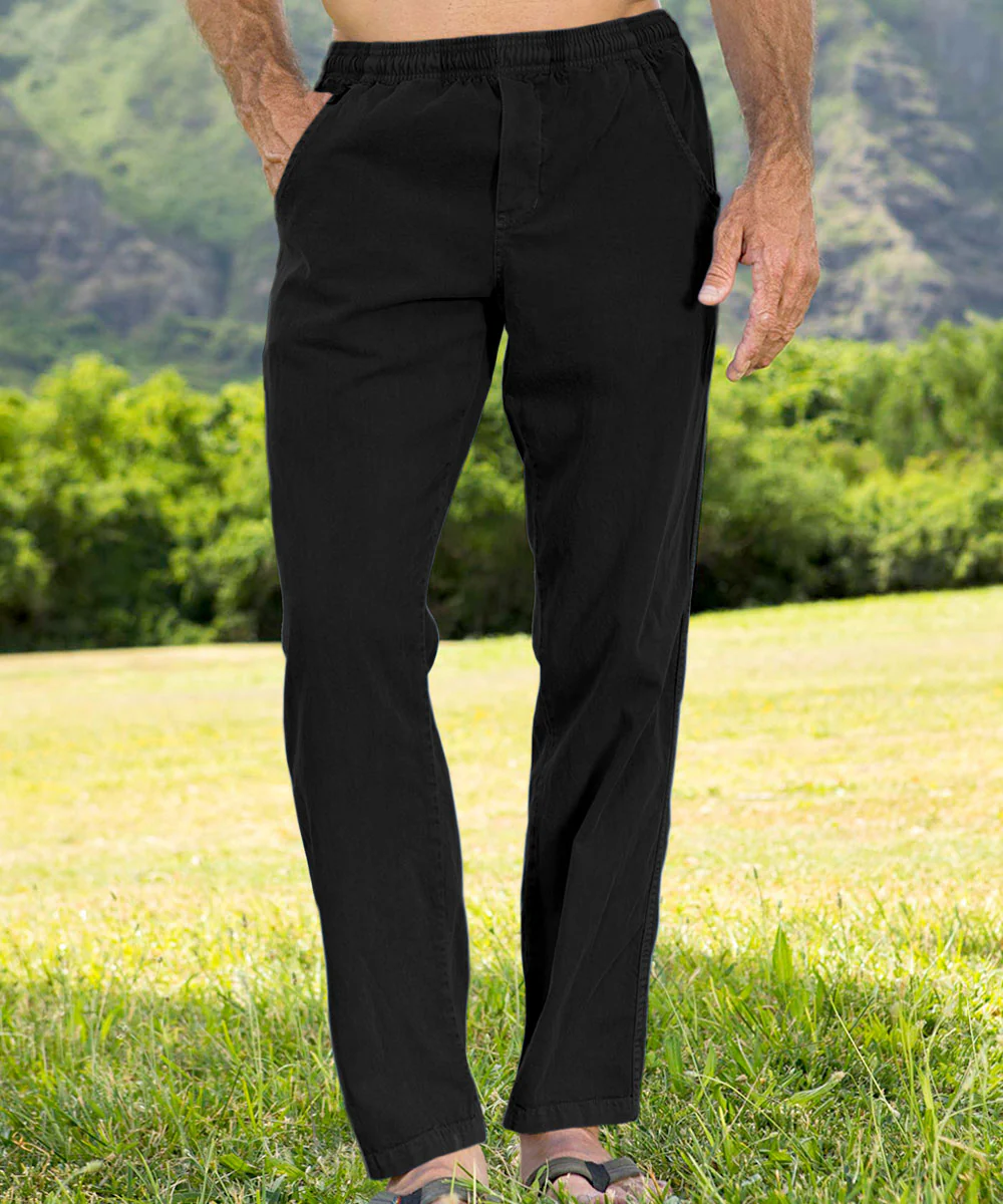 Black Twill Pants - Image 2