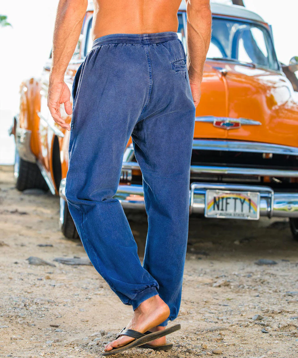 Blueberry Dyed Canton Pants - Image 3