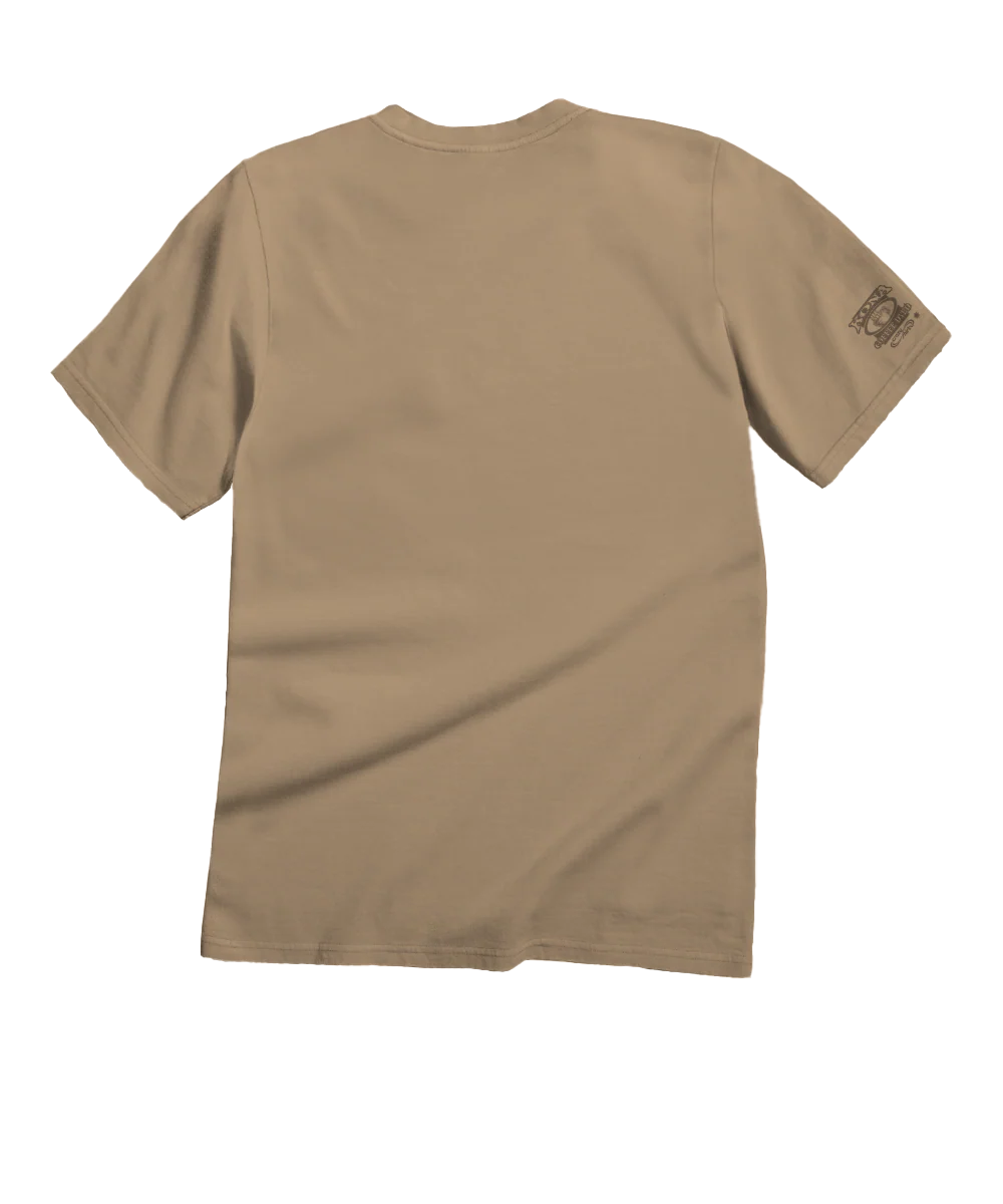 Broke Da Mout - Kona Coffee Dyed Short Sleeve Crewneck T-Shirt - Image 4