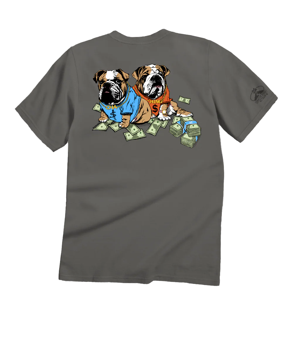Cha Ching - Crater Dyed® Short Sleeve Crewneck T-Shirt