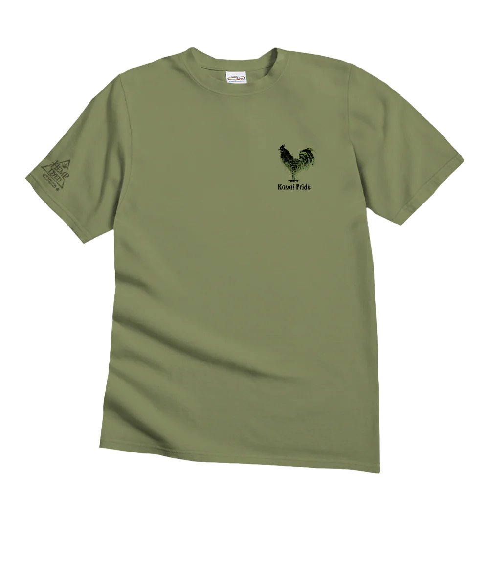 Chicken Scratch - Hemp Dyed Short Sleeve Crewneck T-Shirt - Image 4