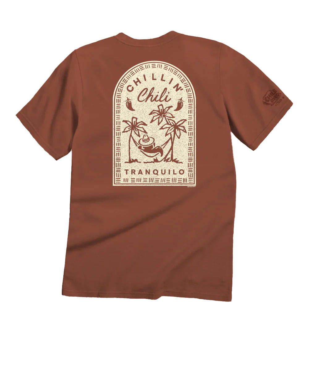 Chilin - Chile Dyed Short Sleeve Crewneck T-Shirt