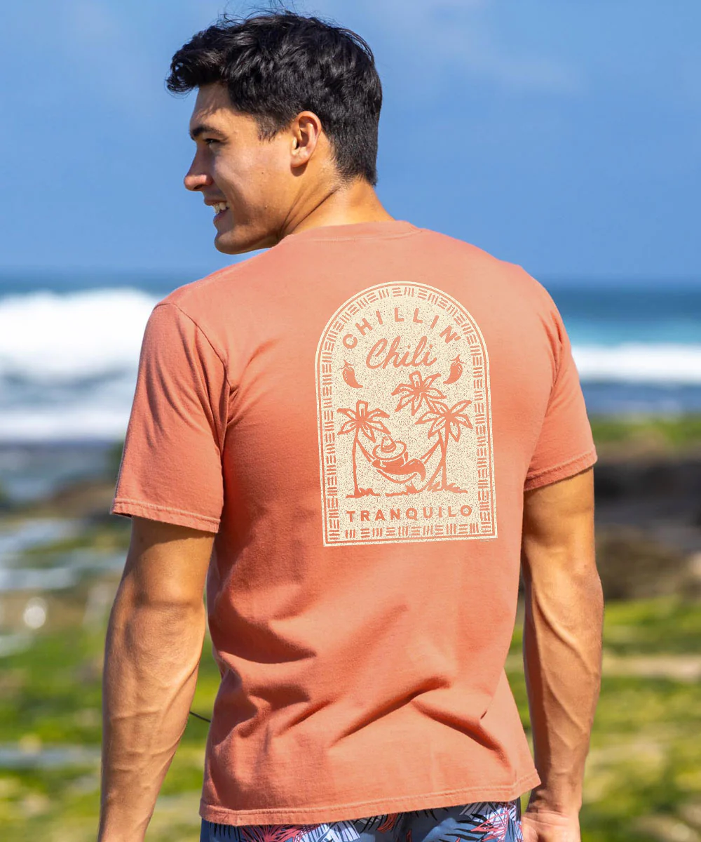Chilin - Chile Dyed Short Sleeve Crewneck T-Shirt - Image 2