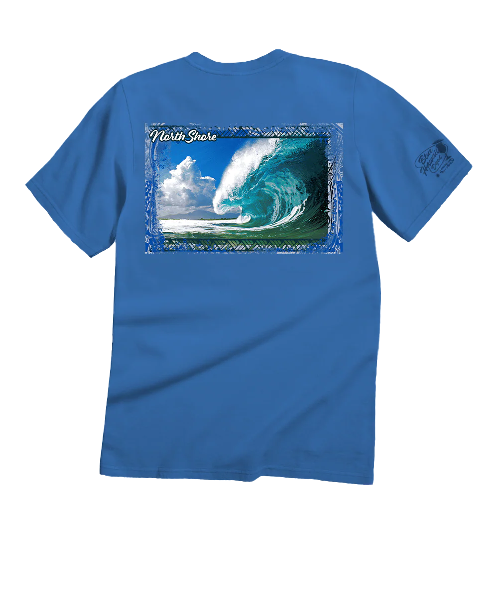Clark Little Juice - Blue Hawaii Dyed Short Sleeve Crewneck T-Shirt