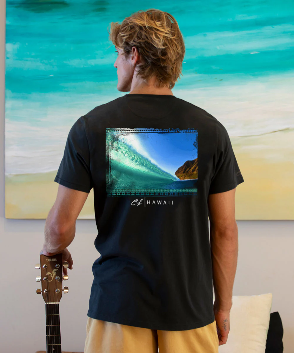 Clark Little Screamer - Jet Black Short Sleeve Pima T-Shirt - Image 2