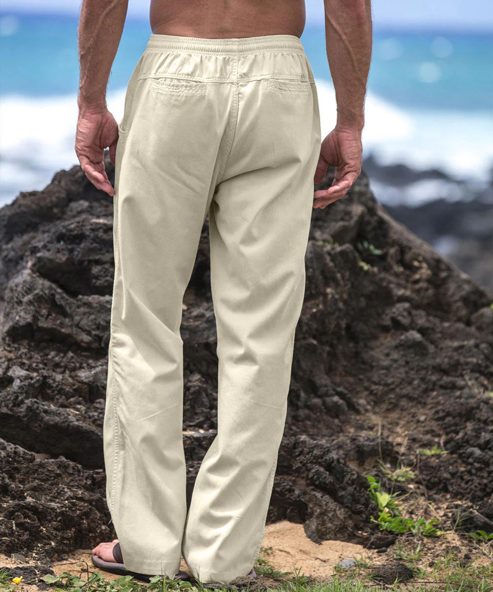 Coconut Dyed Twill Pants - Image 3