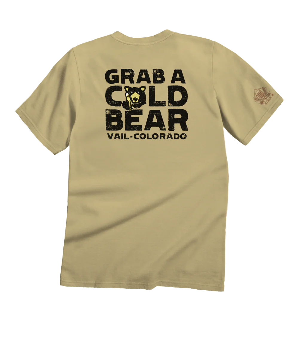 Cold Bear - Beer Dyed Short Sleeve Crewneck T-Shirt