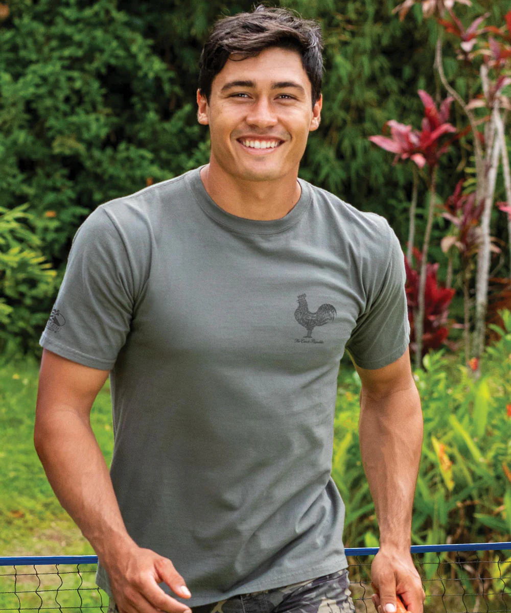 Conch Bird - Crater Dyed® Short Sleeve Crewneck T-Shirt - Image 3