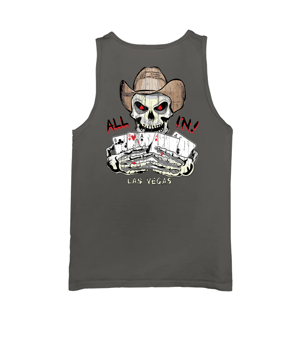 Dead Mans Hand - Crater Dyed® Sleeveless Tank Top
