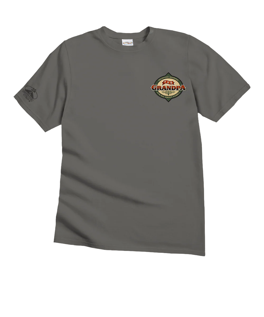 Fun Grandpa - Crater Dyed® Short Sleeve Crewneck T-Shirt - Image 4