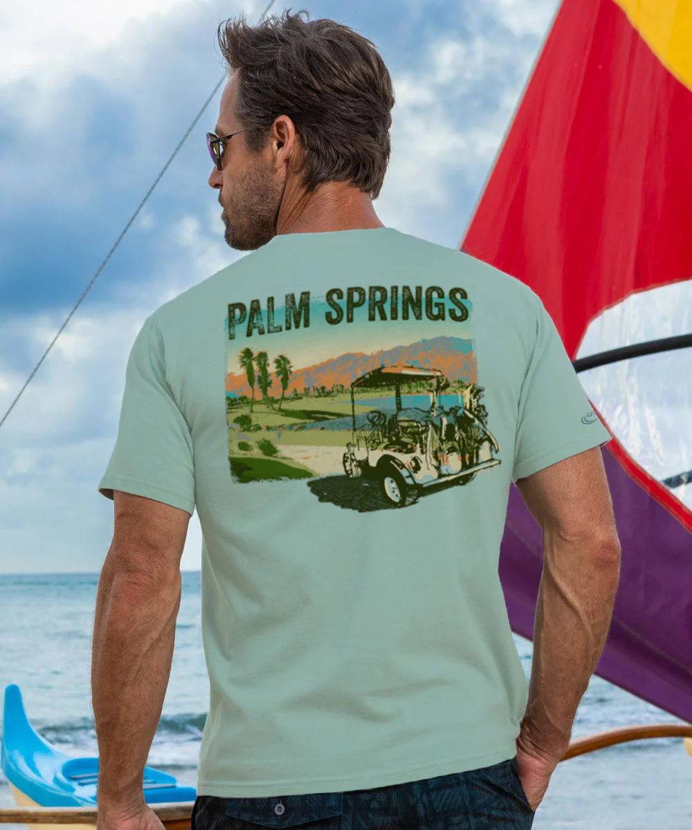 Golf Life - Seaglass Short Sleeve Crewneck T-Shirt - Image 2