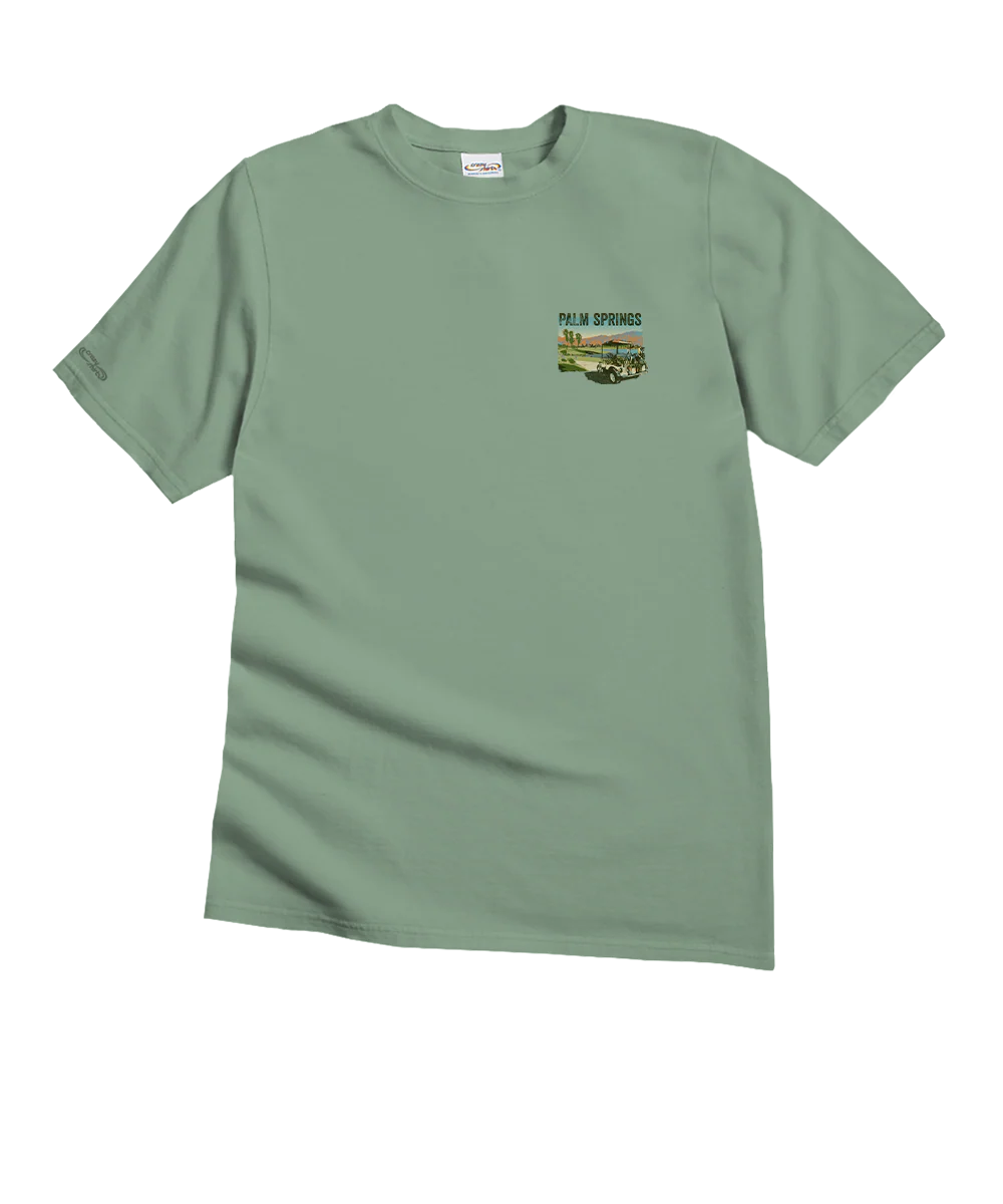 Golf Life - Seaglass Short Sleeve Crewneck T-Shirt - Image 4