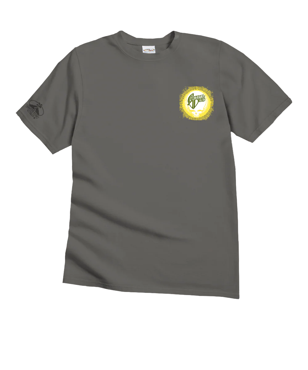 Grateful Dead Alligator - Crater Dyed® Short Sleeve Crewneck T-Shirt - Image 4