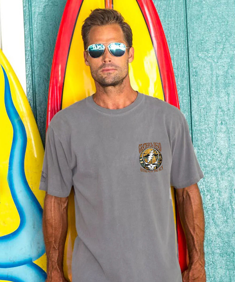 Grateful Dead Anthem Of The Sun - Crater Dyed® Short Sleeve Crewneck T-Shirt - Image 3