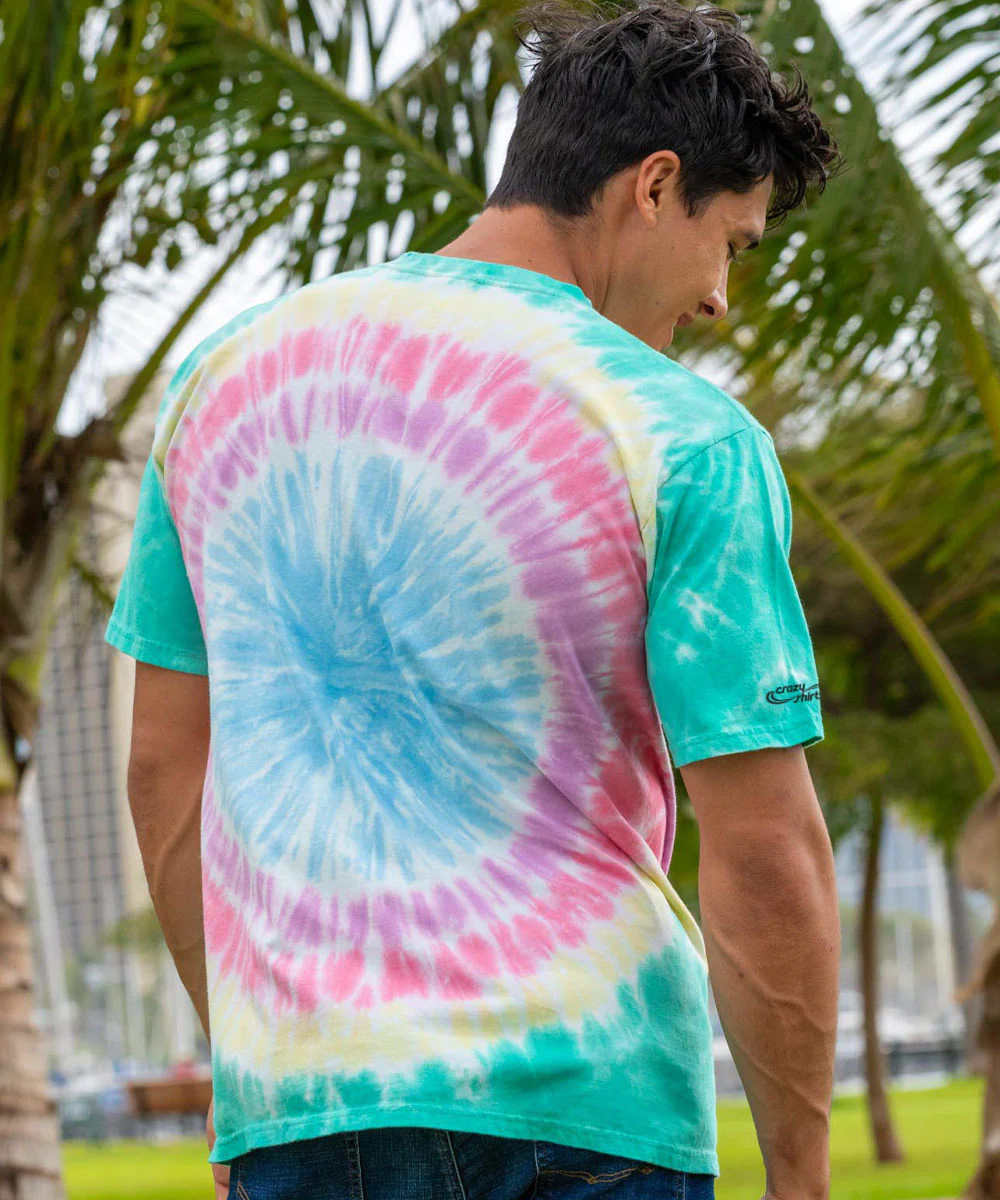 Grateful Dead Endless Summer - Tie Dye Short Sleeve Crewneck T-Shirt - Image 3