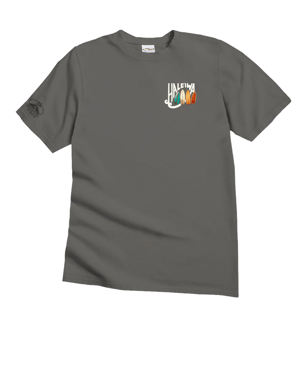 Haleiwa Boards - Crater Dyed® Short Sleeve Crewneck T-Shirt - Image 4