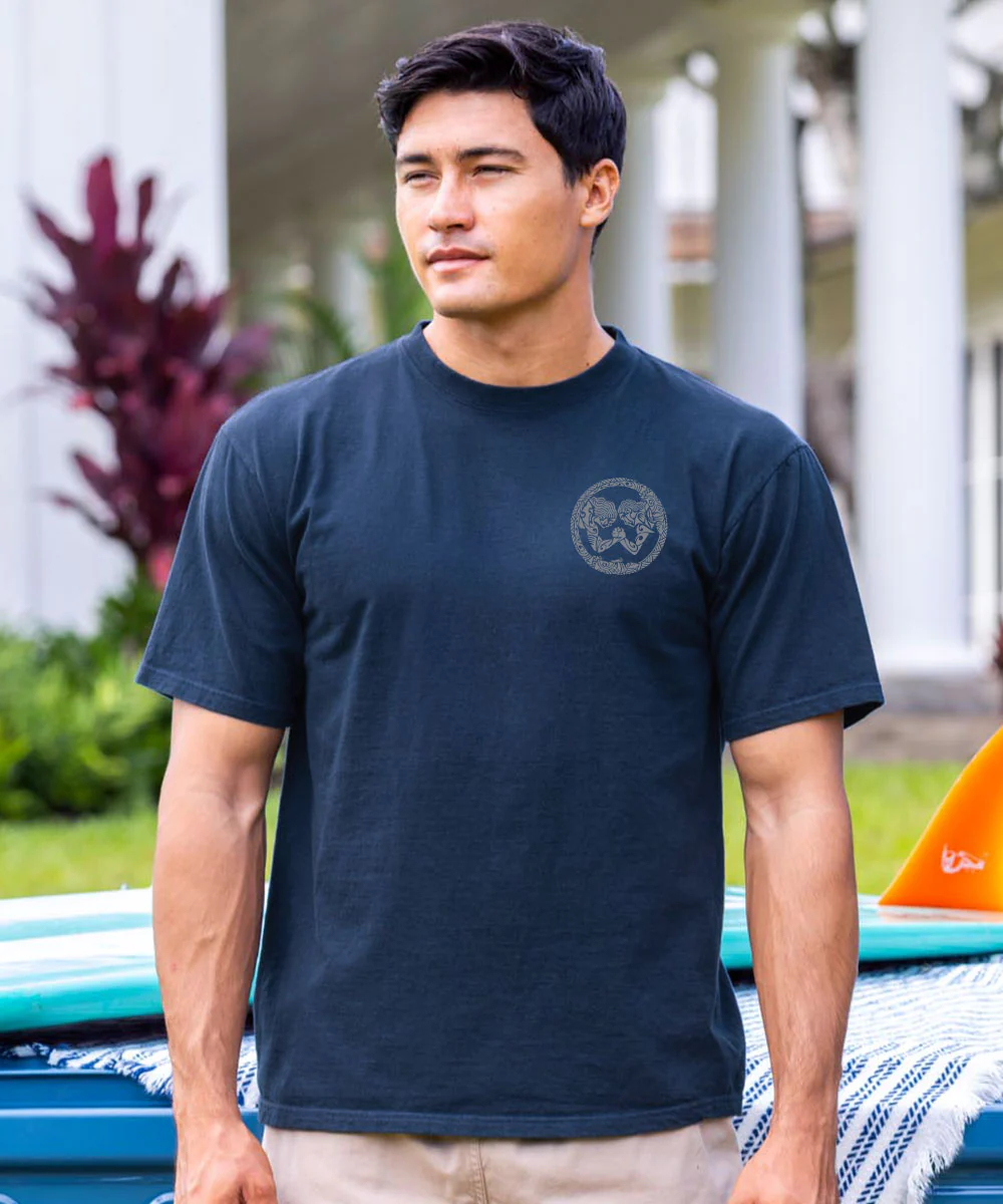 Hanauma Bay Legend - Navy Short Sleeve Crewneck T-Shirt - Image 3