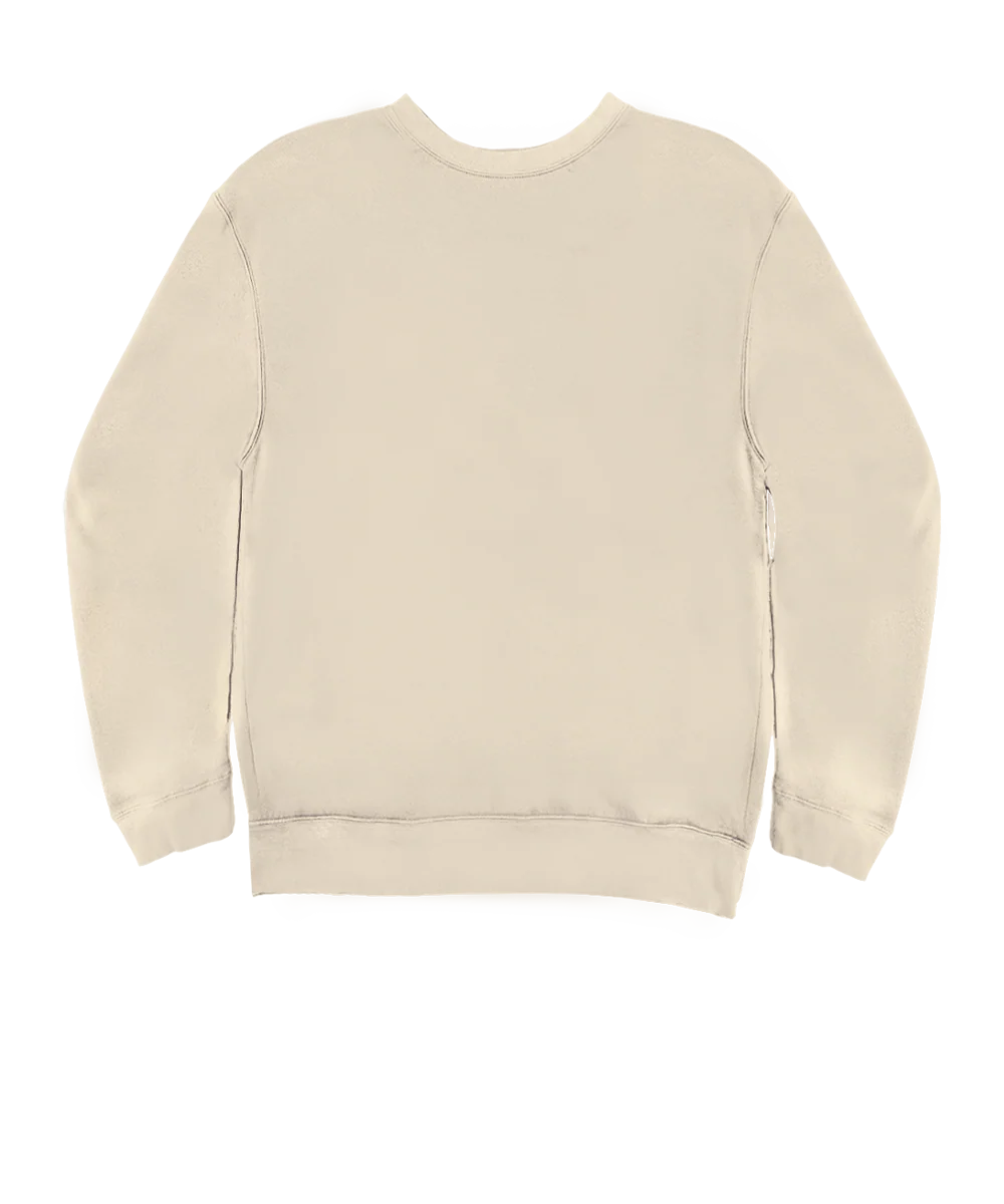 Hawaiian Islands - Coconut Dyed Long Sleeve Sweatshirt - Image 4