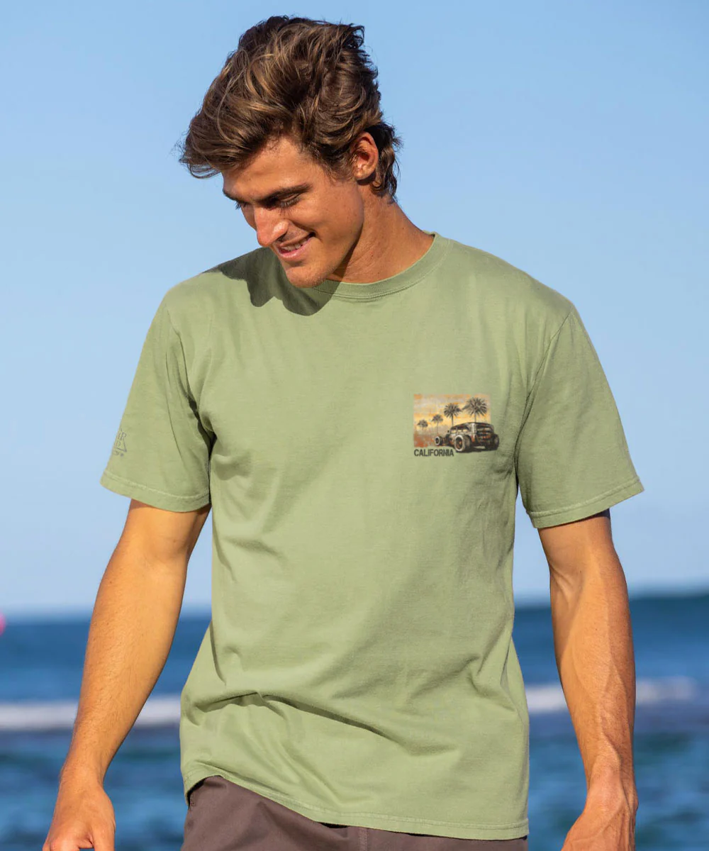 Highway - Hemp Dyed Short Sleeve Crewneck T-Shirt - Image 4
