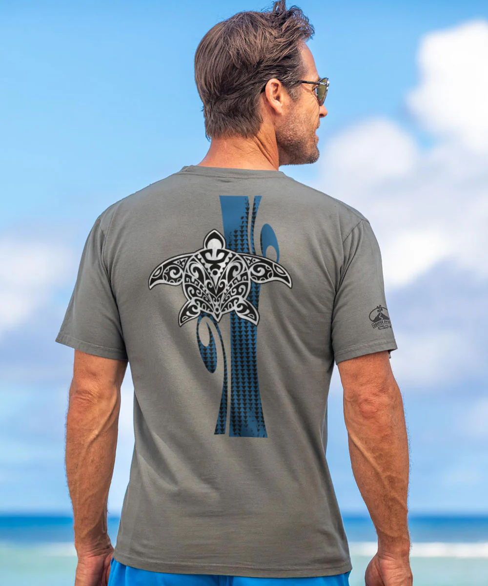 Honu Tribe - Crater Dyed® Short Sleeve Crewneck T-Shirt - Image 2